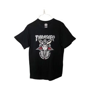 Thrasher Black Short Sleeve Tee